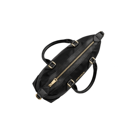 Vue dessus du sac cabas Valentino Bags VBSA9T01 noir fermeture zippée