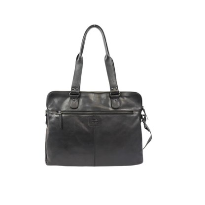 Sac cabas cuir noir BEAR LIA vue arrière