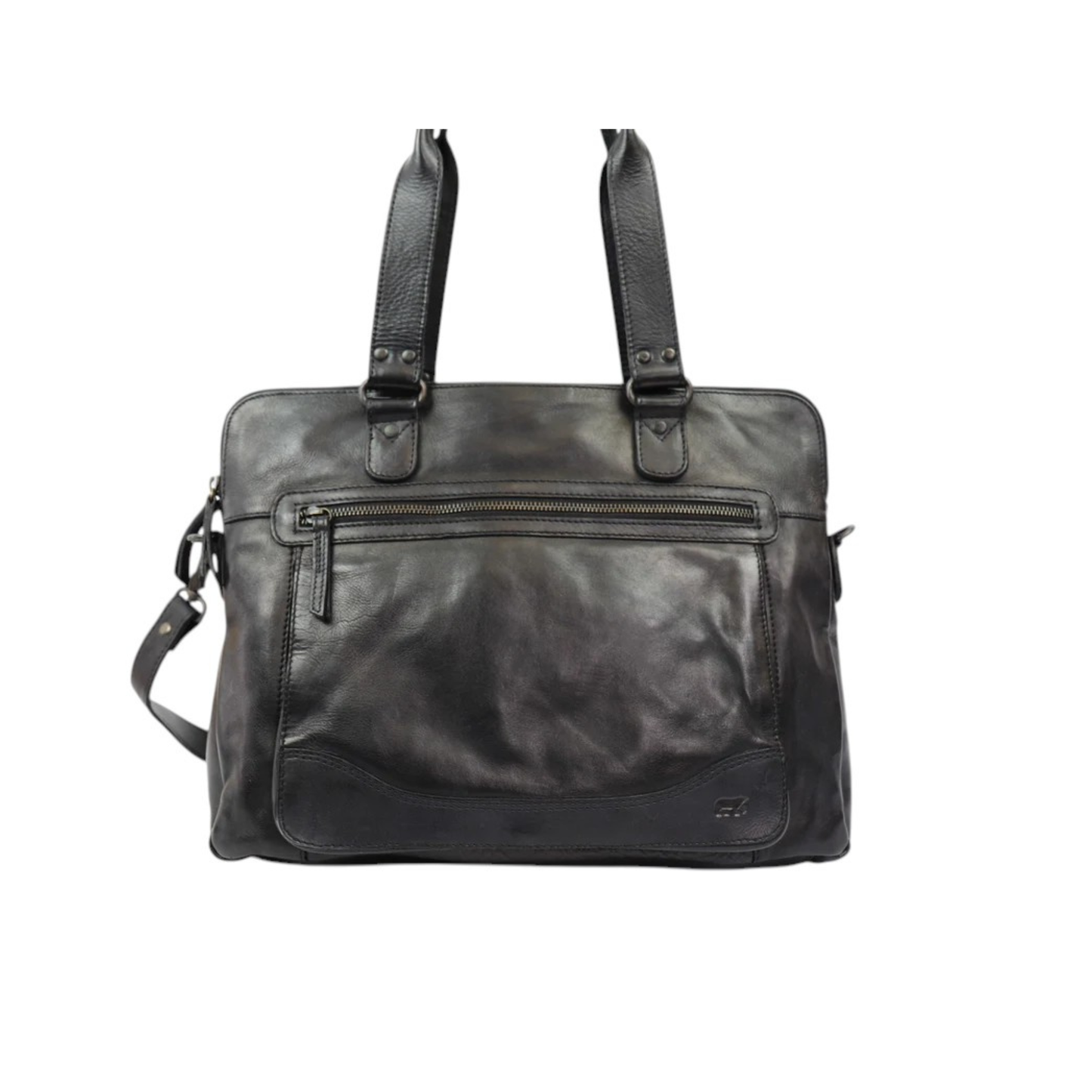 Sac cabas cuir femme noir BEAR LIA design élégant