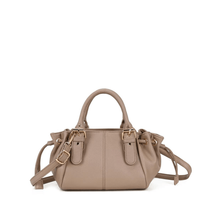 Sac à main Gallantry Mini Garance taupe, vue de face