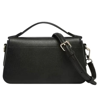 Sac bandoulière Lacoste NF5099PH Champs Elysées noir cuir de vachette