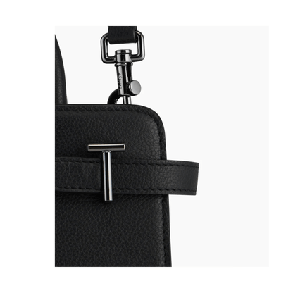 sac le tanneur detail fermoir t metal argente
