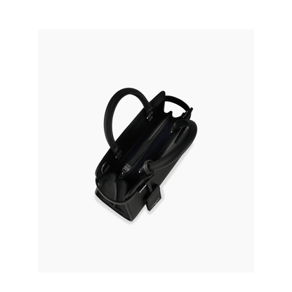 sac cuir femme noir structure luxe le tanneur
