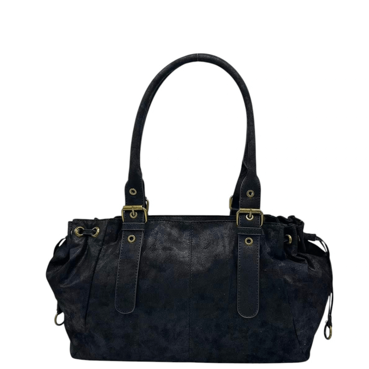 Sac Mandoline 27691 noir effet vieilli vu de face