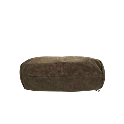 Sac Mandoline effet vieilli et bandoulière amovible
