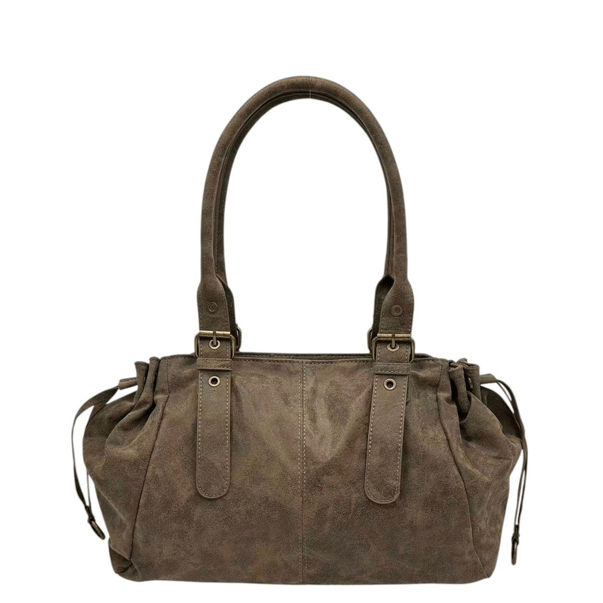 Sac Mandoline 27691 taupe effet vieilli vu de face