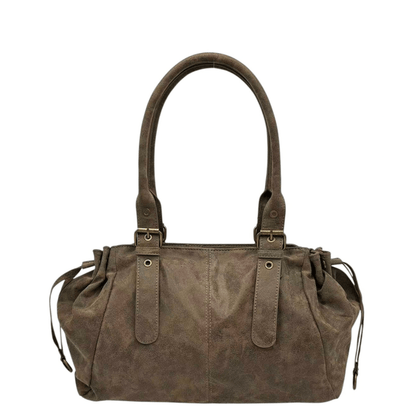 Sac Mandoline 27691 taupe effet vieilli vu de face