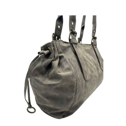 Sac Mandoline effet vieilli et bandoulière amovible
