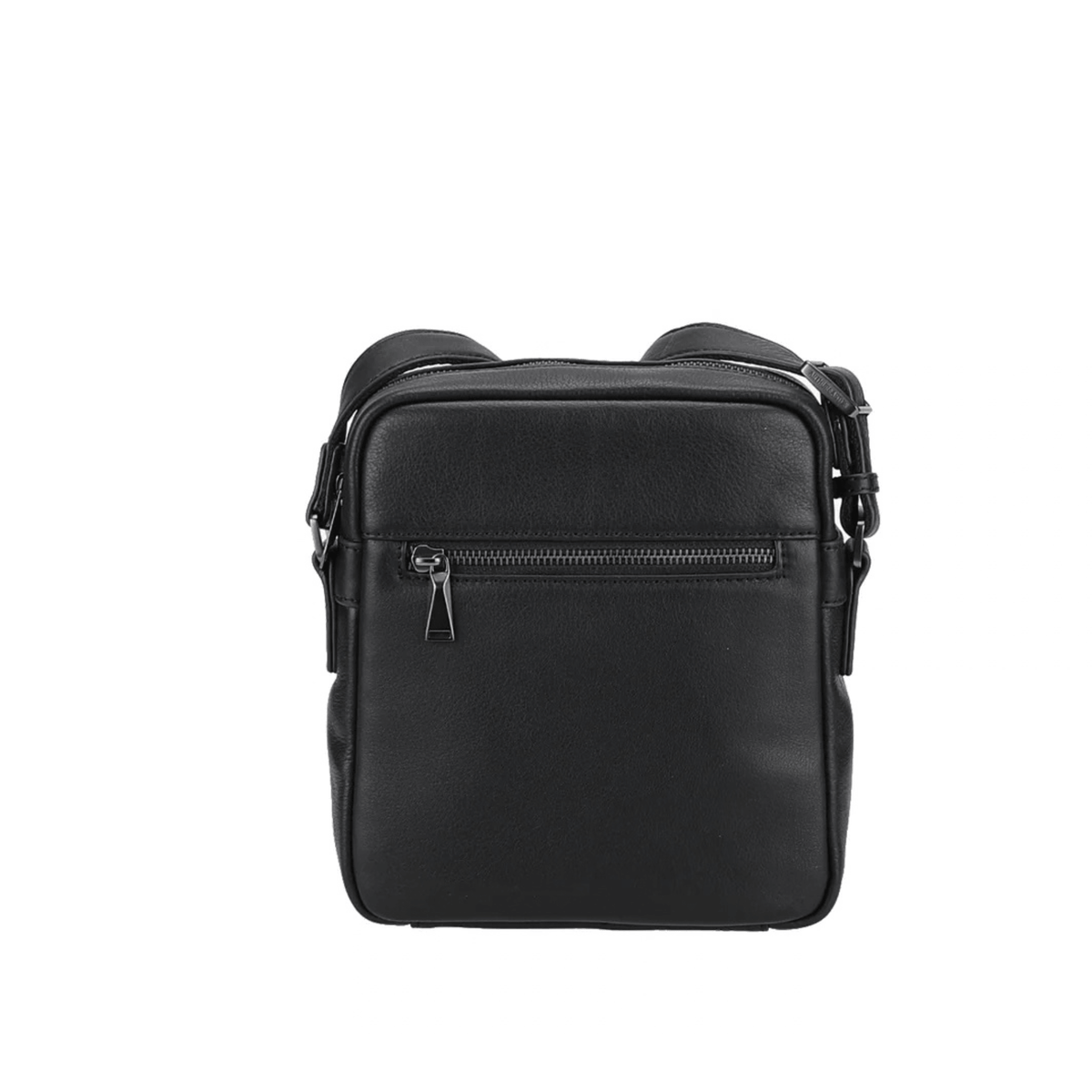 Sac travers cuir noir Arthur & Aston Nairo poche arrière zippée