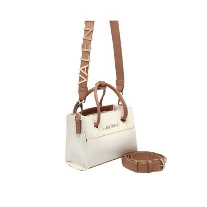 sac bandouliere valentino blanc et camel

