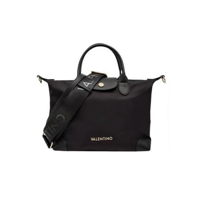 Sac Valentino Bags VBS9JX23 noir porté main avec bandoulière