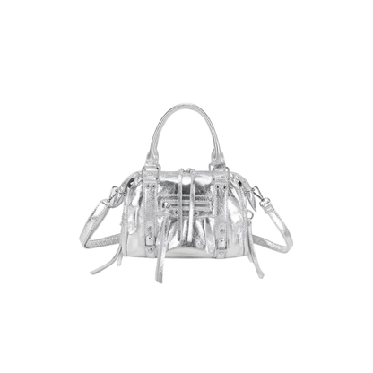 Sac Skyla Gallantry argenté effet métallisé tendance femme Nevada Maroquinerie