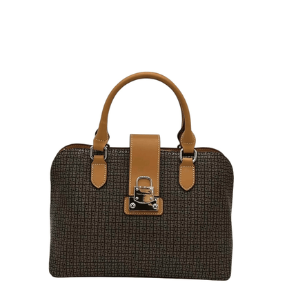 Sac à main Fidelio Ted Lapidus TL08382 couleur miel vue de face