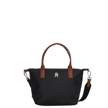 Sac à main Tommy Hilfiger Popette Mini Tote noir vue de face