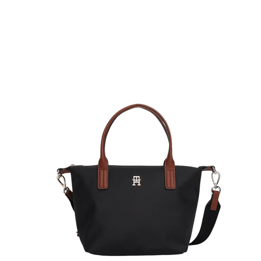 Sac à main Tommy Hilfiger Popette Mini Tote noir vue de face