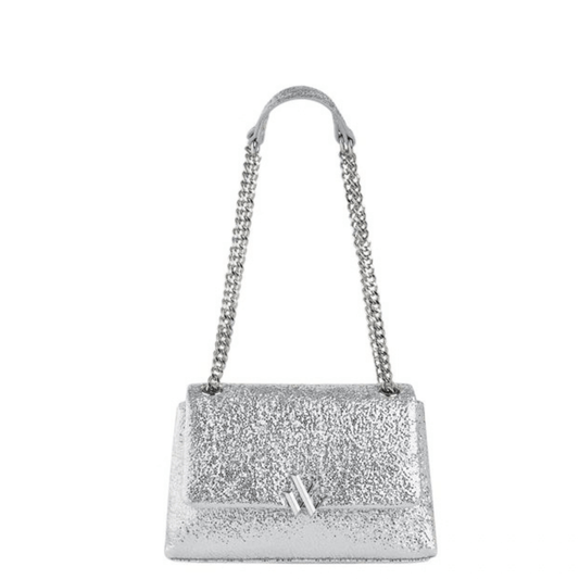 Sac Vanessa Wu Idol MA2857 métallisé à chaîne