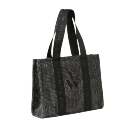 Cabas Vanessa Wu INES MA3034 Dark Grey vue trois quarts