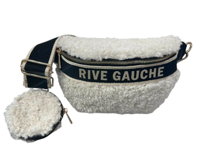 Sac banane RIVE GAUCHE Moumoutte Ecru